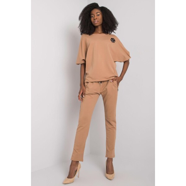 MladaModa Súprava nohavíc a topu s netopierími rukávmi Jane farba 34086636