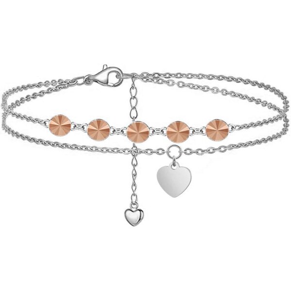 SWAROVSKI Elements Swarovski e. dámska retiazka na nohu Have Love, so 34087267