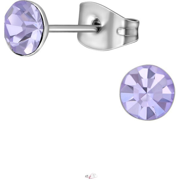 Dámske náušnice z chirurgickej ocele ASLI 34089949