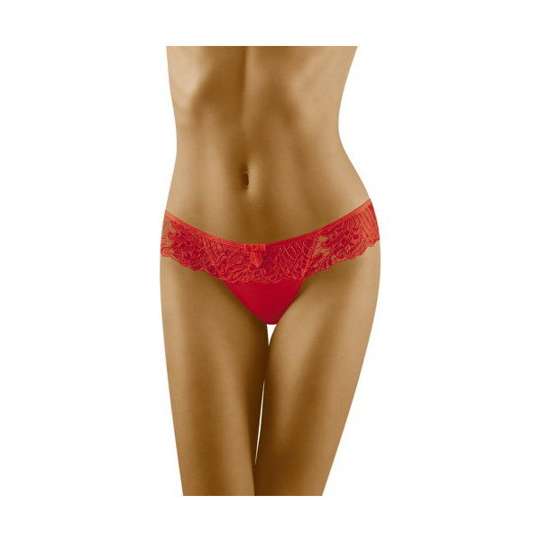 Wol-Bar Luxusné brazílske nohavičky brazilky Karioka červené, Farba 20151154