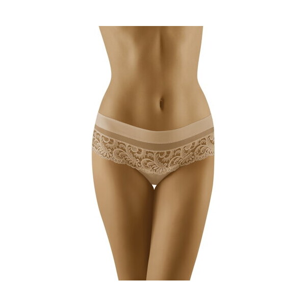 Wol-Bar Brazílske nohavičky brazilky Cantata béžové, Farba béžová 20151155