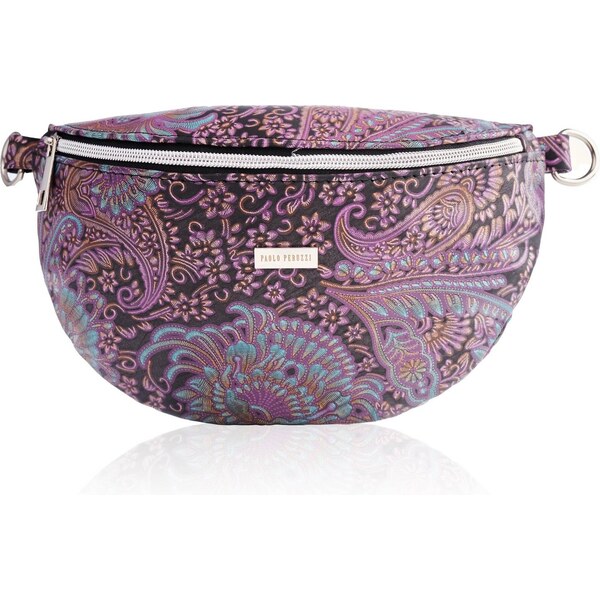 PAOLO PERUZZI Dámska kožená ľadvinka | fialová Z-15-AA 52169745