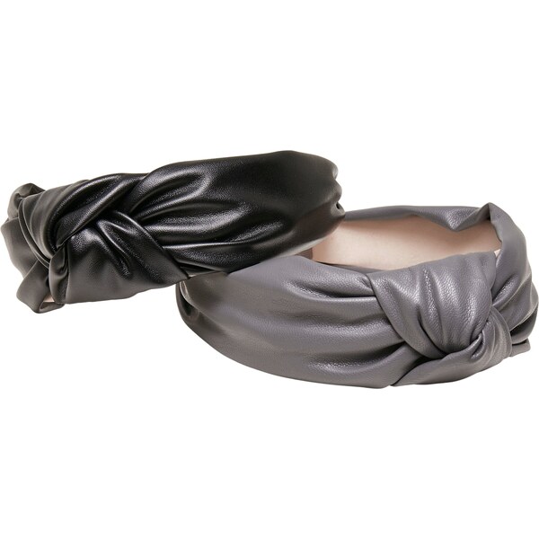 Urban Classics Bižutéria do vlasov Alice Band sivá / čierna 57419791