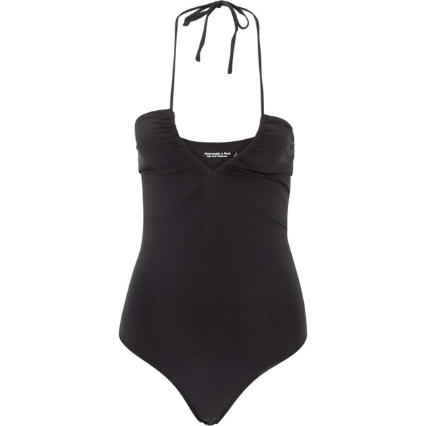 Abercrombie & Fitch Košeľové body čierna 54233236