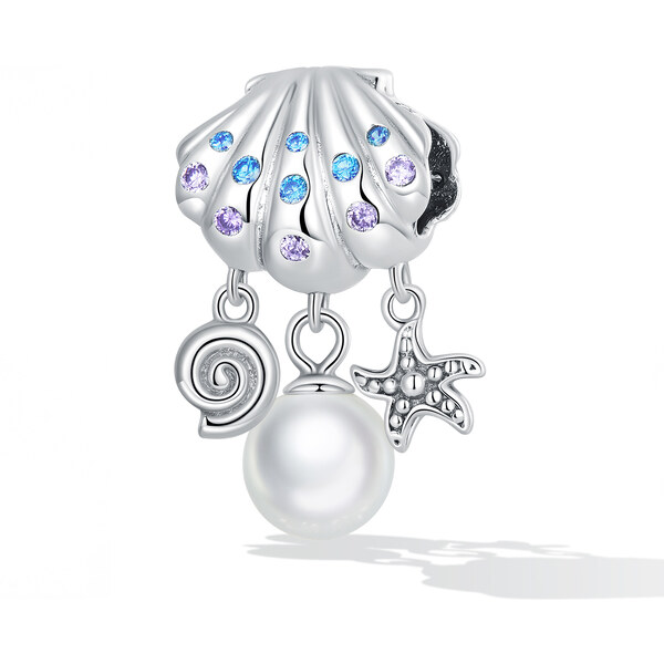 Royal Fashion strieborný prívesok Poklady mora 54904802