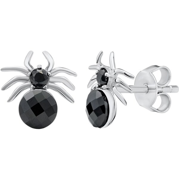 Ligot Strieborné náušnice pavúky so Swarovski Crystals MWE13677S 46719906