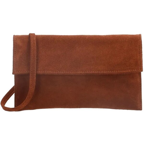 Charm London Hnedá spoločenská listová kabelka s náramkom „Pearl“ 34154491