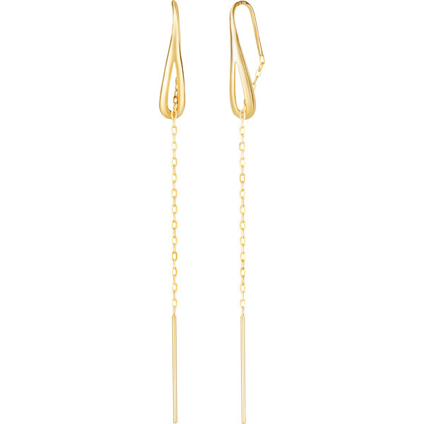 Soliter Pôvabné zlaté dlhé náušnice 231 001 00655 66588713