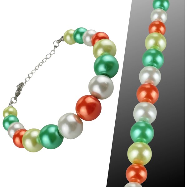 CITY STORM Dámsky náramok z voskových peral farebnom prevedení - 66888791