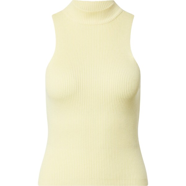 Urban Classics Vyšívaný top svetložltá 34764696