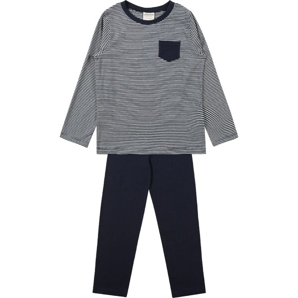 JACKY Pyžamo námornícka modrá / biela 62994256