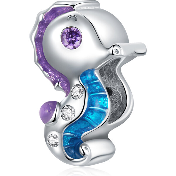 Royal Fashion strieborný prívesok Morský koník 55314313