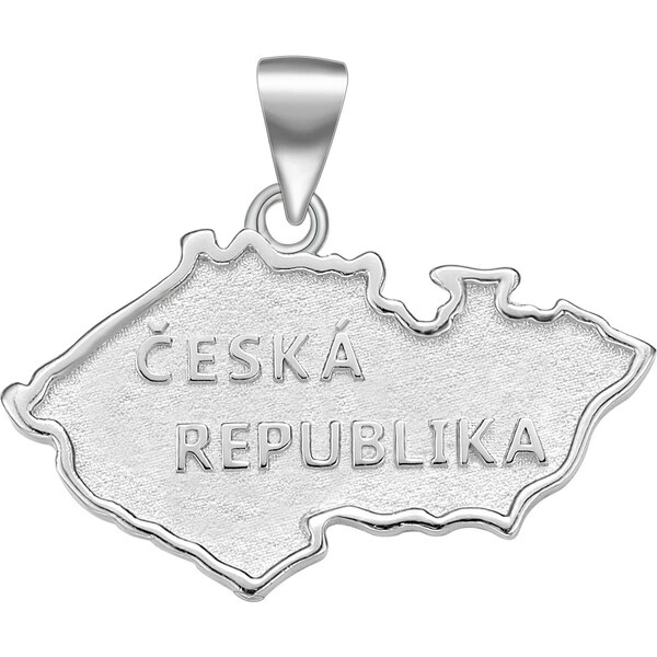 Olivie Strieborná mapa ČESKÁ REPUBLIKA 6096 34252382