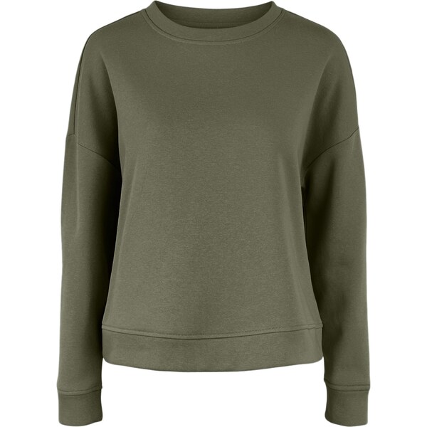 PIECES Mikina Chilli kaki 34170097