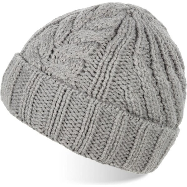 PAOLO PERUZZI Dámska teplá čiapka z vlny | šedá A-05-GR 34206633