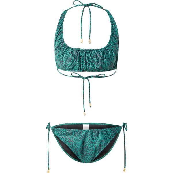 Dorothy Perkins Bikiny zelená / čierna 58463630