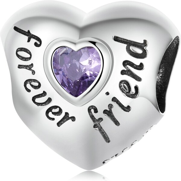 Royal Fashion strieborný prívesok Priatelia navždy-VT 54904795