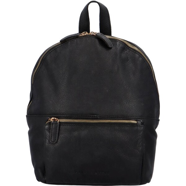 Kožený batoh Greenwood Lyon - čierna 40978707