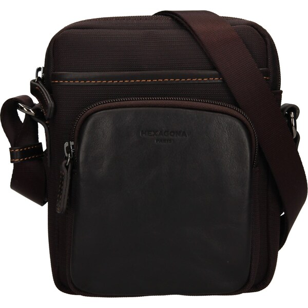 Pánska taška na doklady Hexagona Fonce - hnedá 48226319
