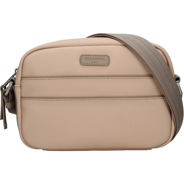 Dámska crossbody kabelka Hexagona Nicca - ružová 55546835