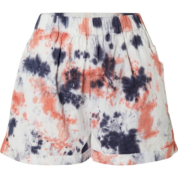 Nasty Gal Nohavice námornícka modrá / broskyňová / šedobiela 66007408