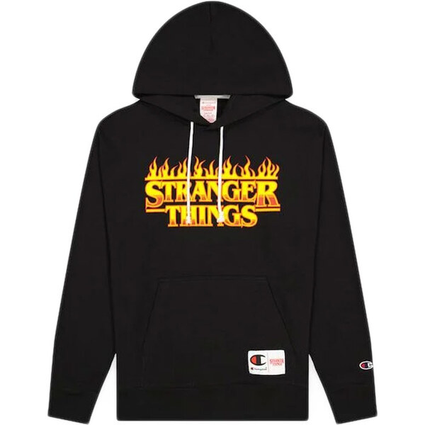 Champion x Stranger Things - Pánske - Mikina Champion - Čierne - 66356274