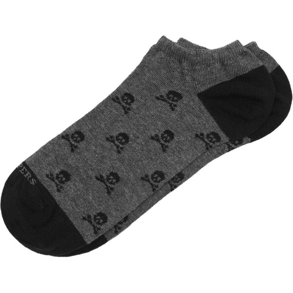 Scalpers Ťapky Nos Skull tmavosivá / čierna 60960409