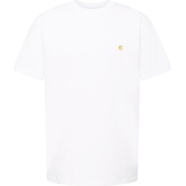 Carhartt WIP Tričko Chase zlatá žltá / biela 34299419
