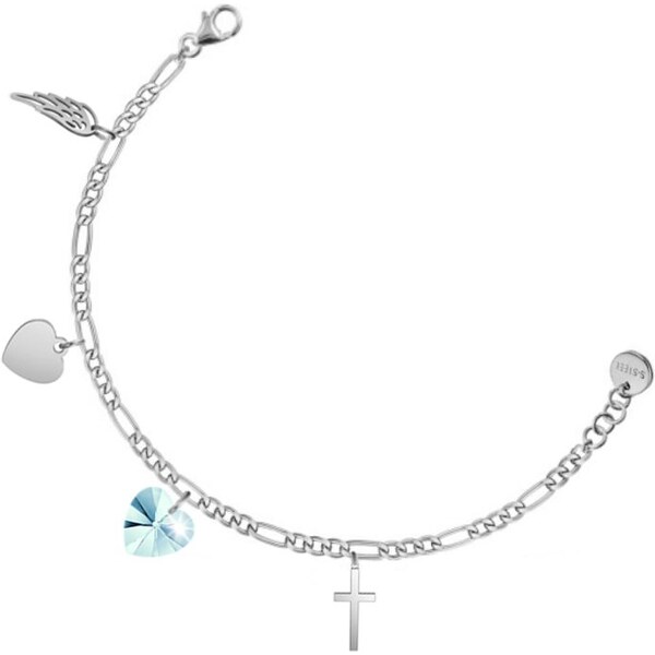 SWAROVSKI Elements Swarovski e. dámsky náramok s príveskami Time for 34299600