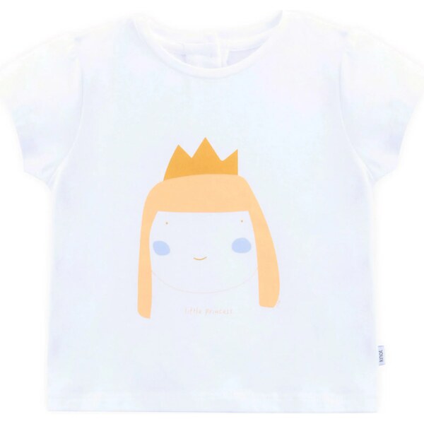 KNOT Tričko modrá / oranžová / biela 57929134