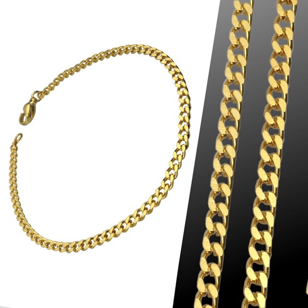 CITY STORM Retiazkový náramok z chirurgickej ocele v zlatom prevedení 66889443