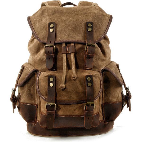 Glara Trekingový turistický vintage batoh 35364443