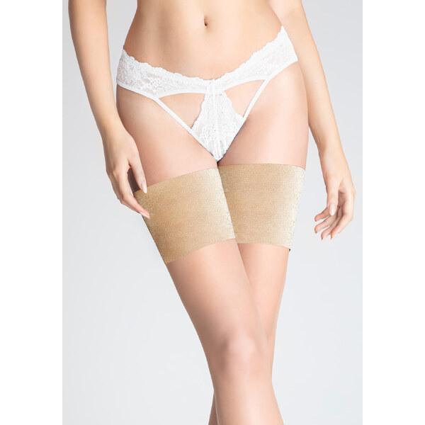 Samodržiaci saténový stehenný pás BANDALETTES Marilyn 40939905