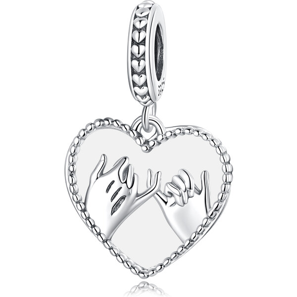 Royal Fashion strieborný prívesok Sľub 54676382