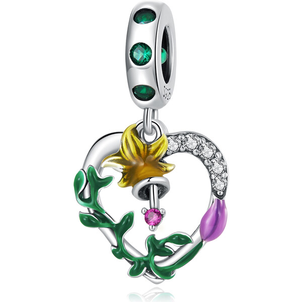 Royal Fashion strieborný prívesok Kúzlo prírody 55391070