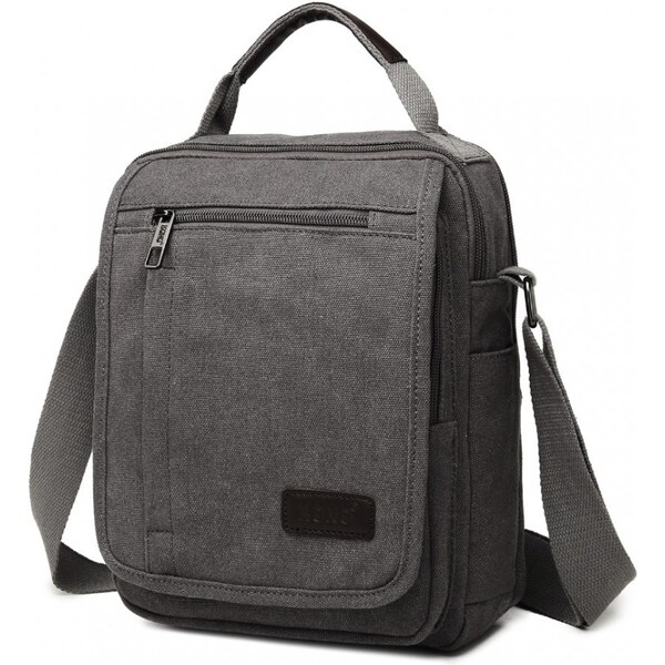 KONO Taška - crossbody s RFID blokáciou, šedá 46717710