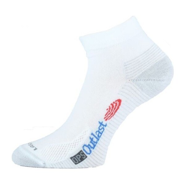 Lasting OPS funkčné kotníkové športové ponožky Biela XL 1 pár 34361608