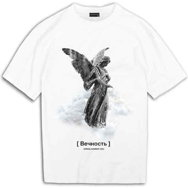 MJ Gonzales Tričko sivá / čierna / biela 54232271