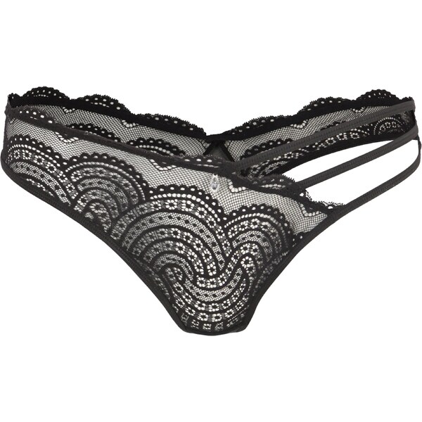 LASCANA Tangá čierna 54230786