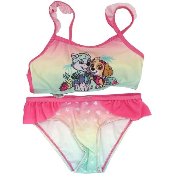 E plus M Dievčenské dvojdielne plavky Tlapková patrola - Skye a 34370319