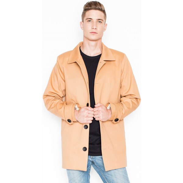 VISENT Béžový kabát V028 Beige 5910343