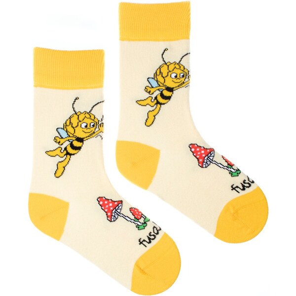 Detské ponožky Fusakle Včielka Maja Muchotrávka 63410052