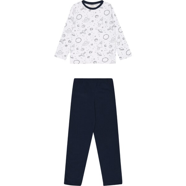 JACKY Pyžamo námornícka modrá / čierna / biela 36864321