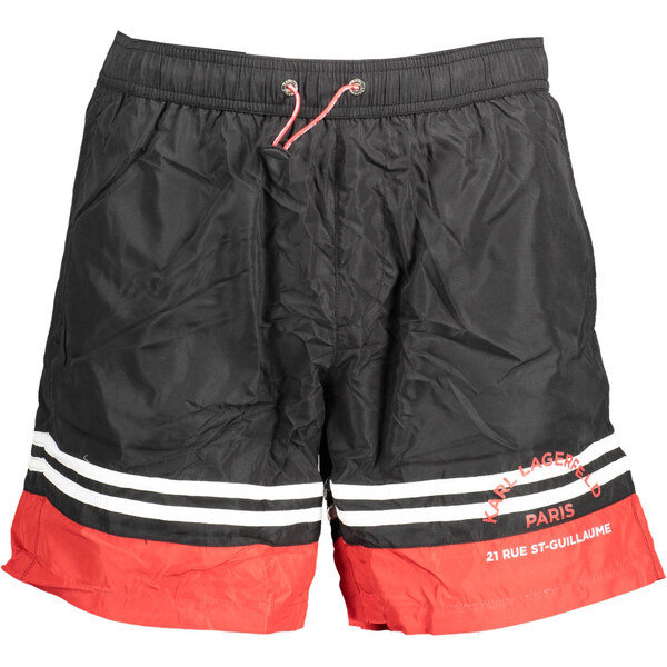 KARL LAGERFELD BEACHWEAR Karl Lagerfeld pánske plavky čierne 64710149
