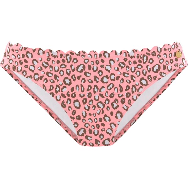 LASCANA Bikinové nohavičky svetlomodrá / hnedá / lososová 54231700