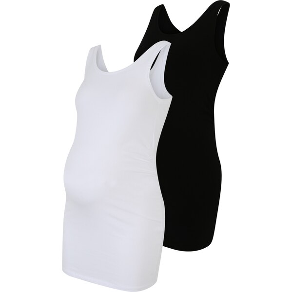 Only Maternity Top čierna / biela 64285440