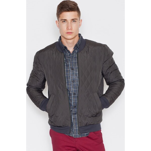 VISENT Olivová prešívaná bunda V012 Olive 5802971