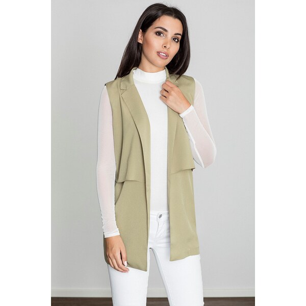 FIGL Dámska zelená vesta M560 Olive green 5625937