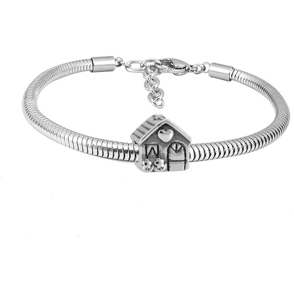 Lindas Jewelry Náramok Šťastný Domov chirurgická oceľ INR144 64282350