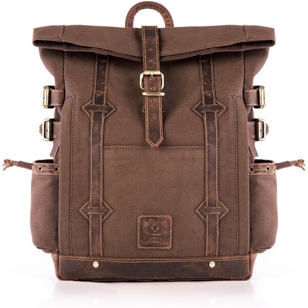 PAOLO PERUZZI Robustný trekingový batoh | hnedá T-40-BR 34421520